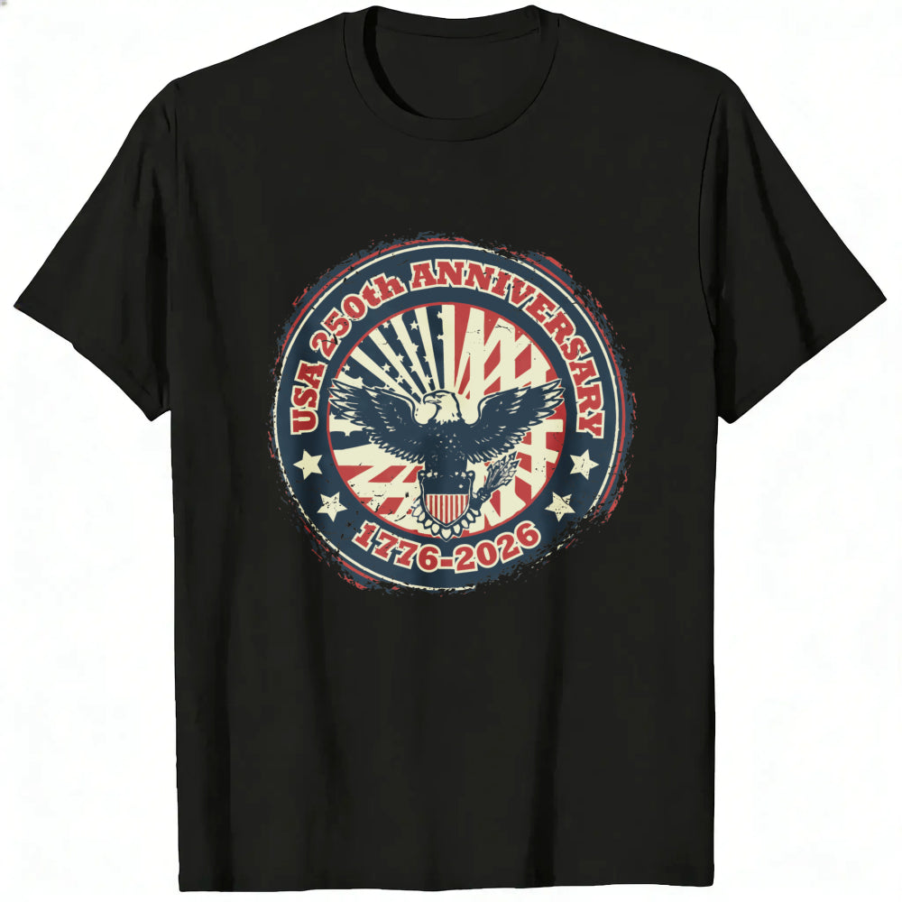 American Eagle Patriotic Design Classic T-Shirt 250th Anniversary 1776 2026