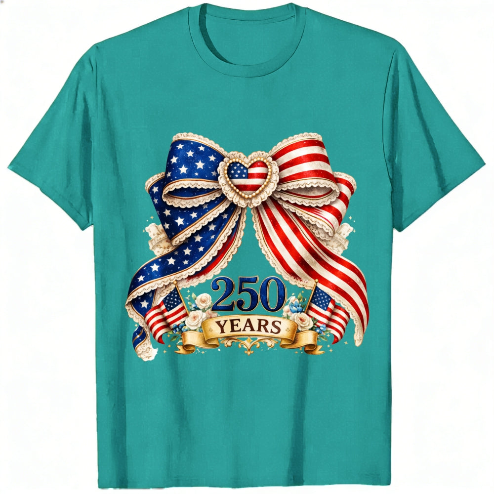 Patriotic American Flag Design Classic T-Shirt United States Of America 250 Years Of Freedom 2026
