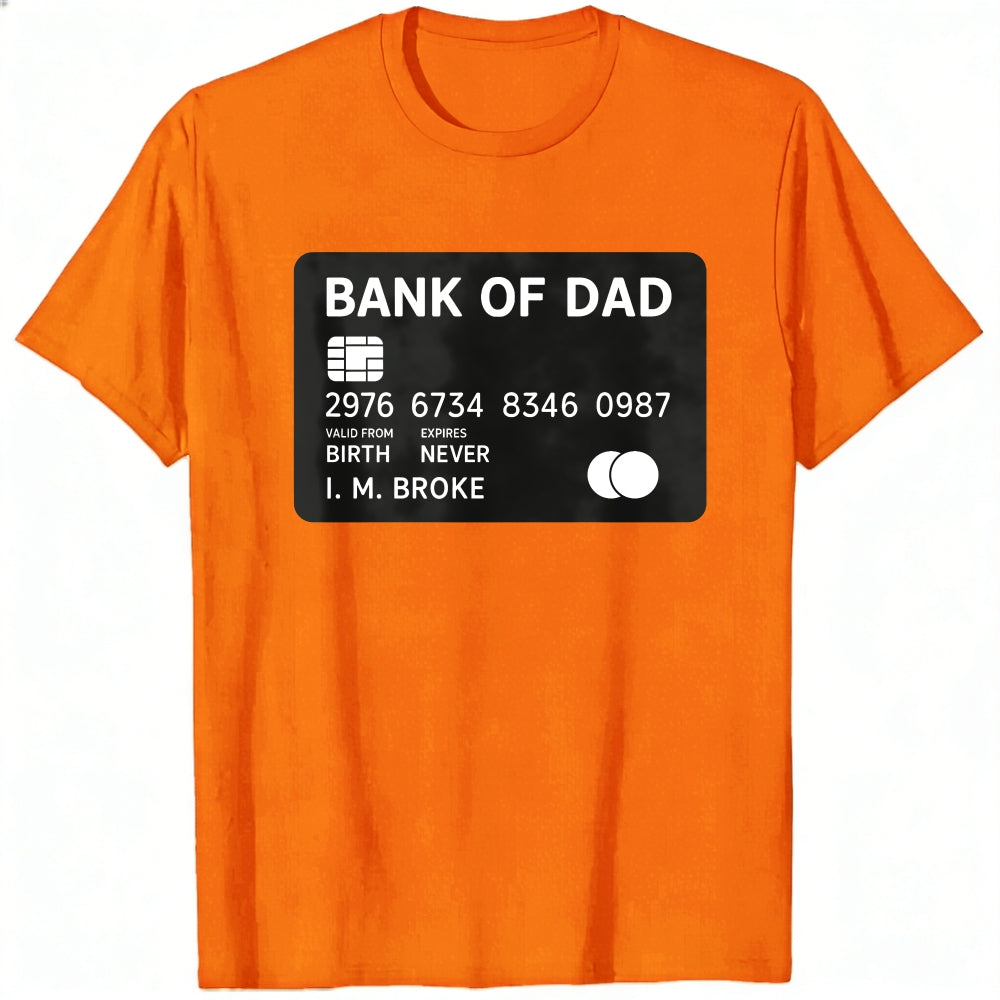 Funny Dad Credit Card Design Classic T-Shirt