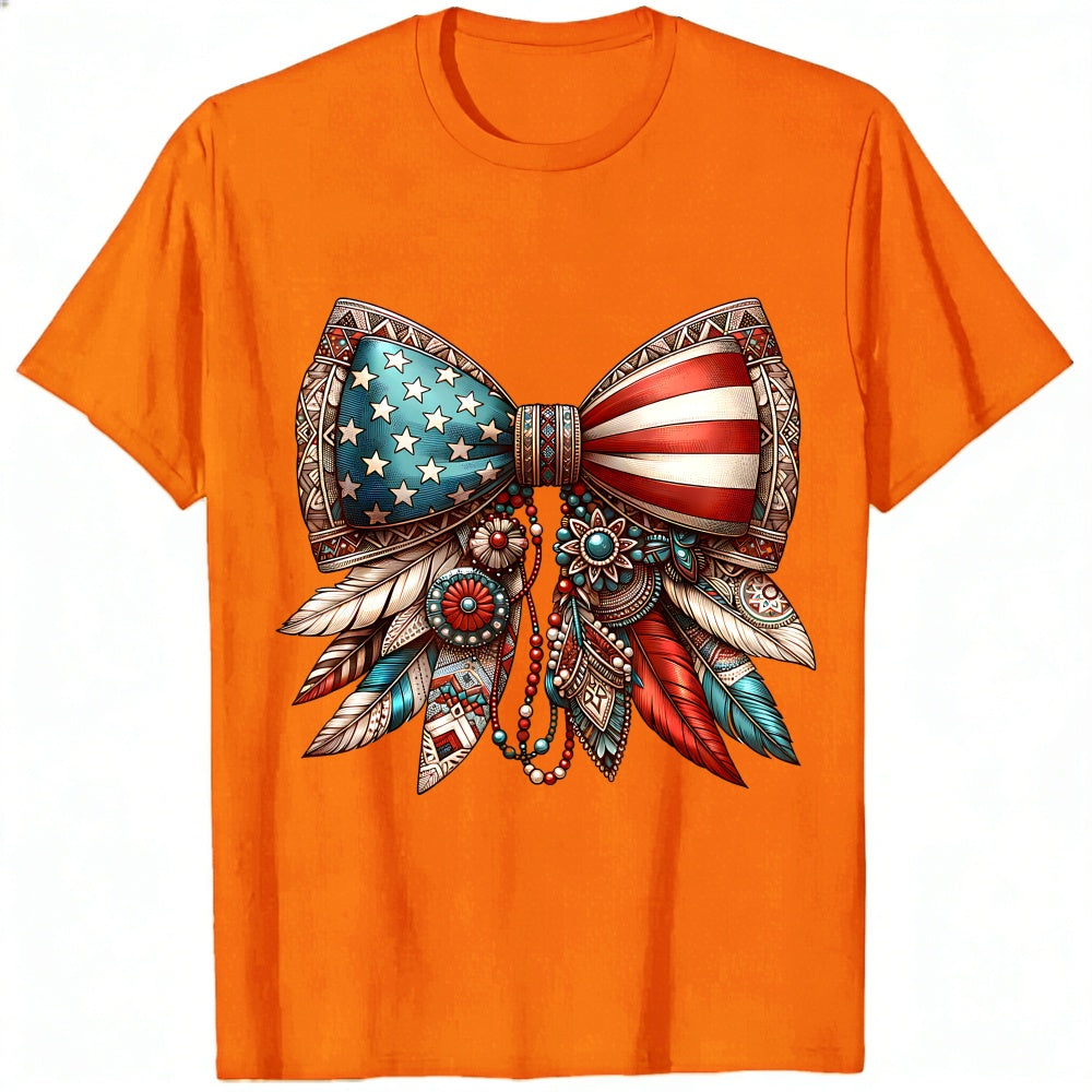 Patriotic American Flag Design Classic T-Shirt Made In Usa 250