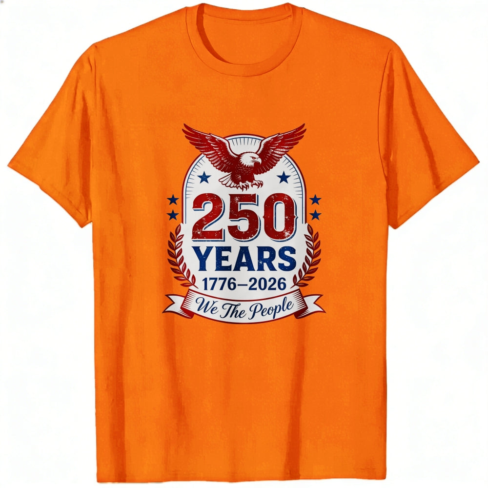 Patriotic American Eagle 250 Years 1776 2026 We The People Classic T-Shirt