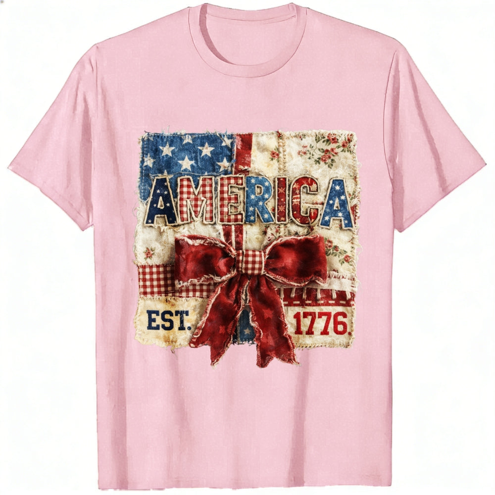 Patriotic American Flag Design Classic T-Shirt 250 Years Of Freedom 1776 2026