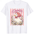 Cute Vintage Style Classic T-Shirt Oopsie Duck With Daisy Flowers And Red Bandana