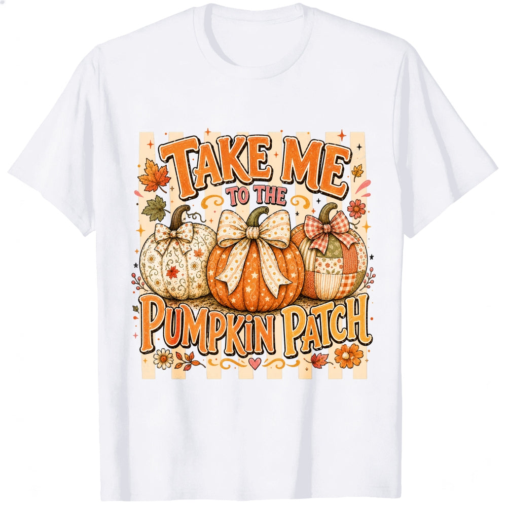 Fall Autumn Take Me To The Pumpkin Patch Classic T-Shirt