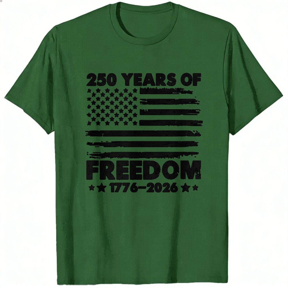 American Flag Design Classic T-Shirt 250 Years Of Freedom 1776 2026