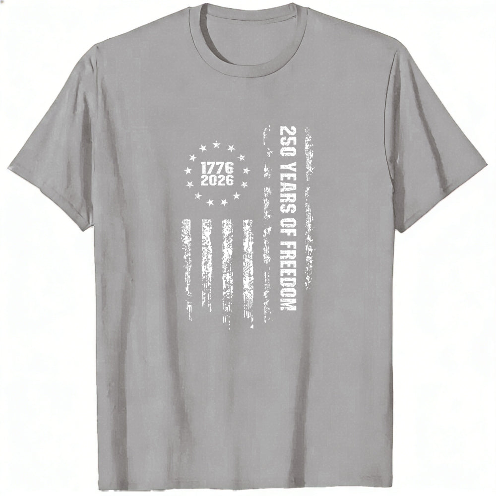 American Flag 1776 2026 250 Years Of Freedom Classic T-Shirt