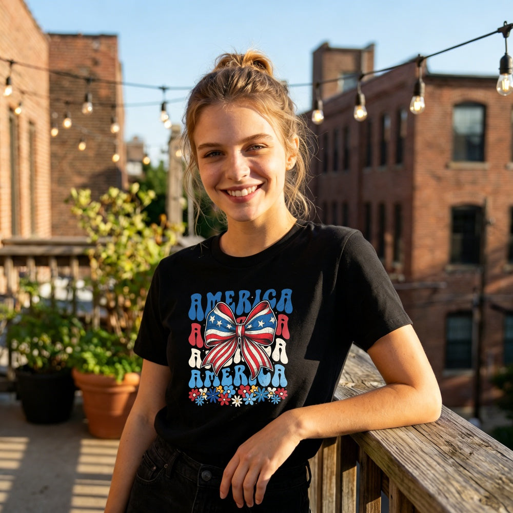 Patriotic American Independence Day 250 Years Classic T-Shirt