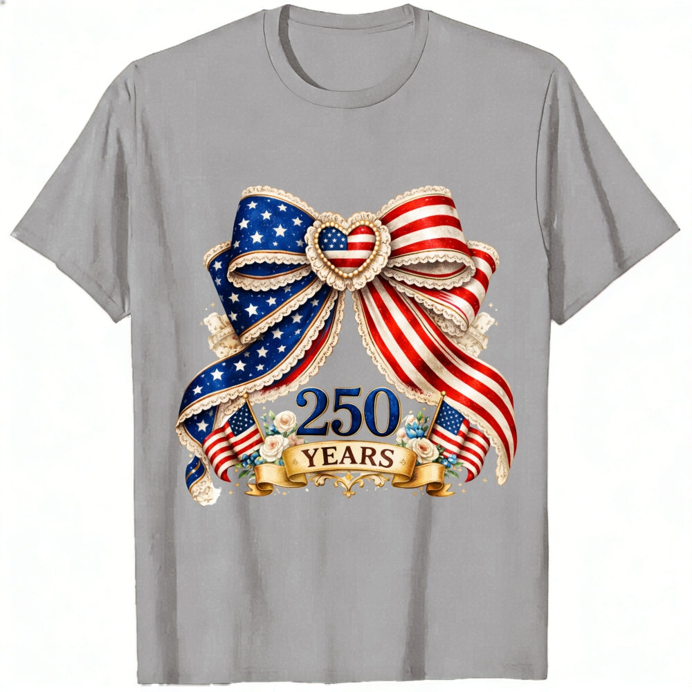 Patriotic American Flag Design Classic T-Shirt United States Of America 250 Years Of Freedom 2026