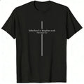 Black Minimalist Classic T-Shirt Fatherhood Is Kingdom Work Proverbs 225