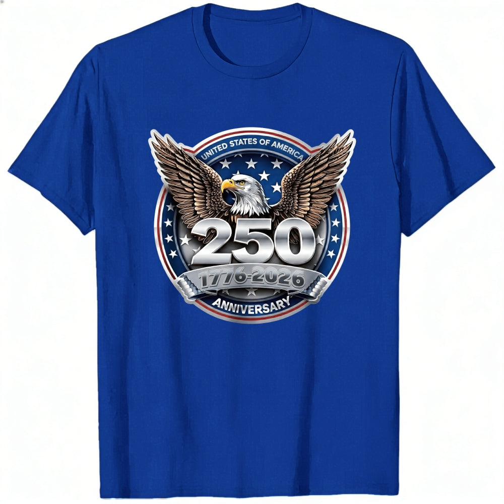 Patriotic Eagle Design Classic T-Shirt United States Of America 250 Anniversary 1776 2026