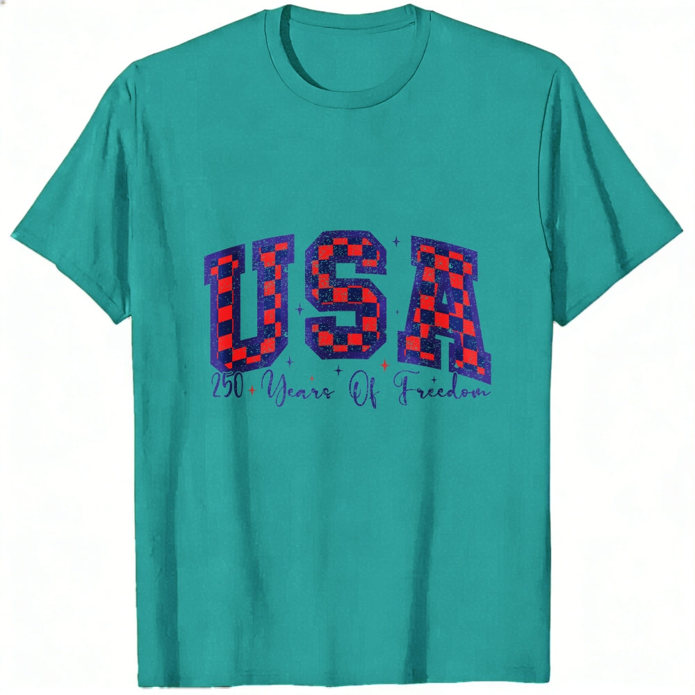 Patriotic Usa 250 Years Of Freedom Classic T-Shirt