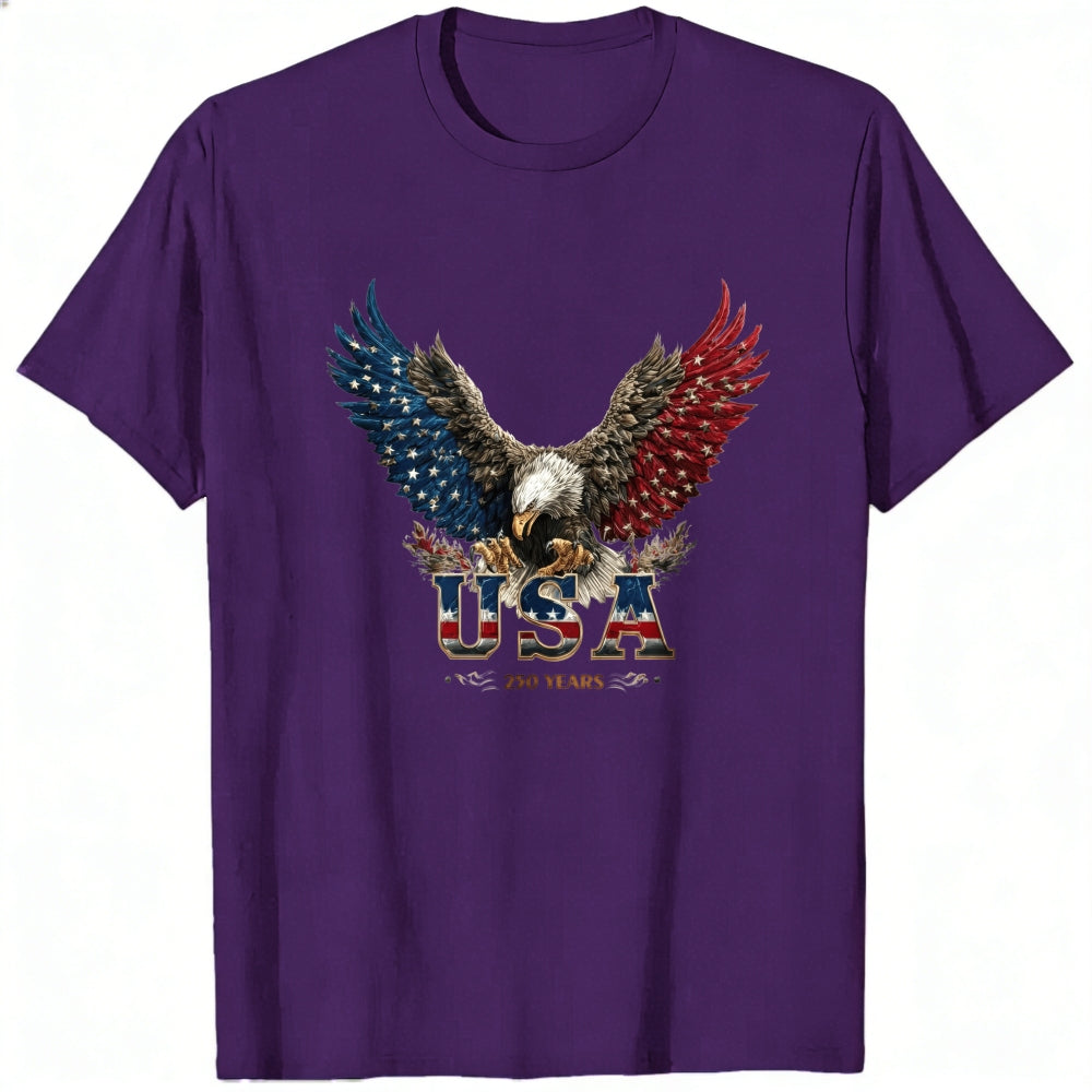 Patriotic Eagle Usa Flag Classic T-Shirt