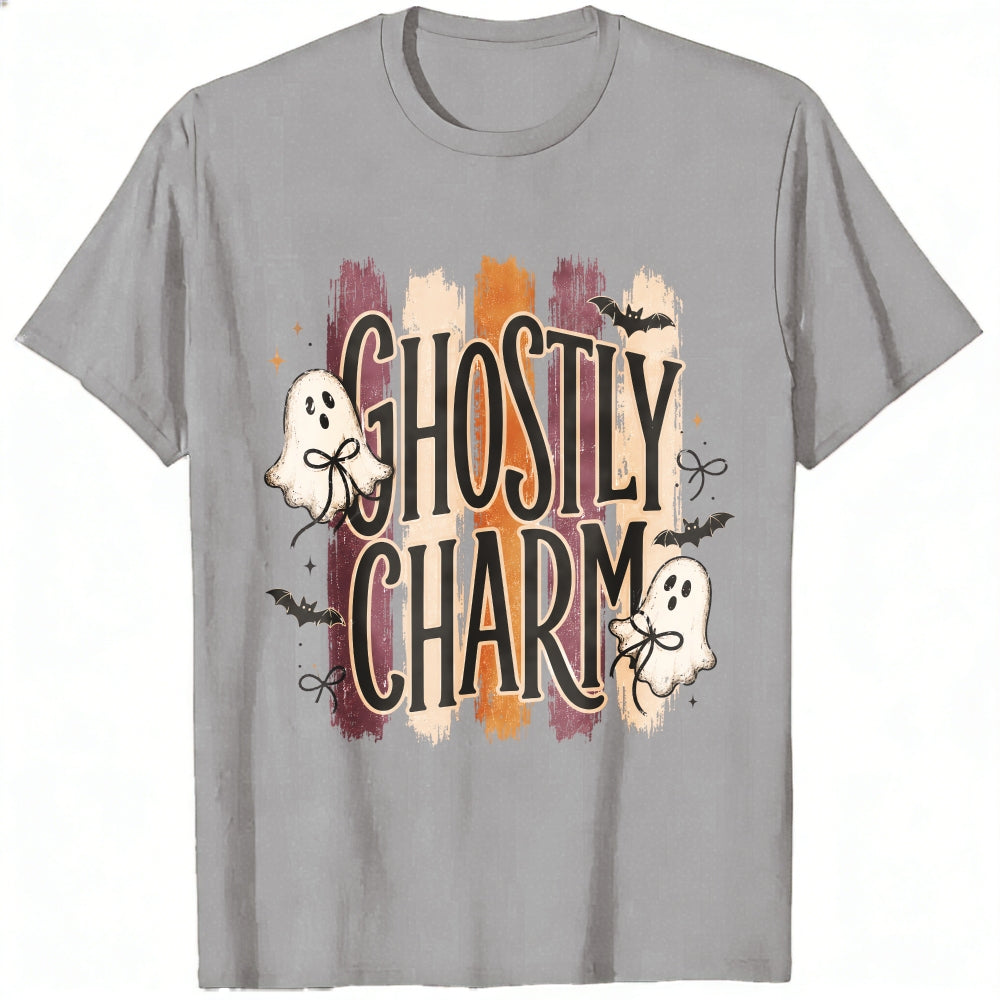 Halloween Ghostly Charm Classic T-Shirt