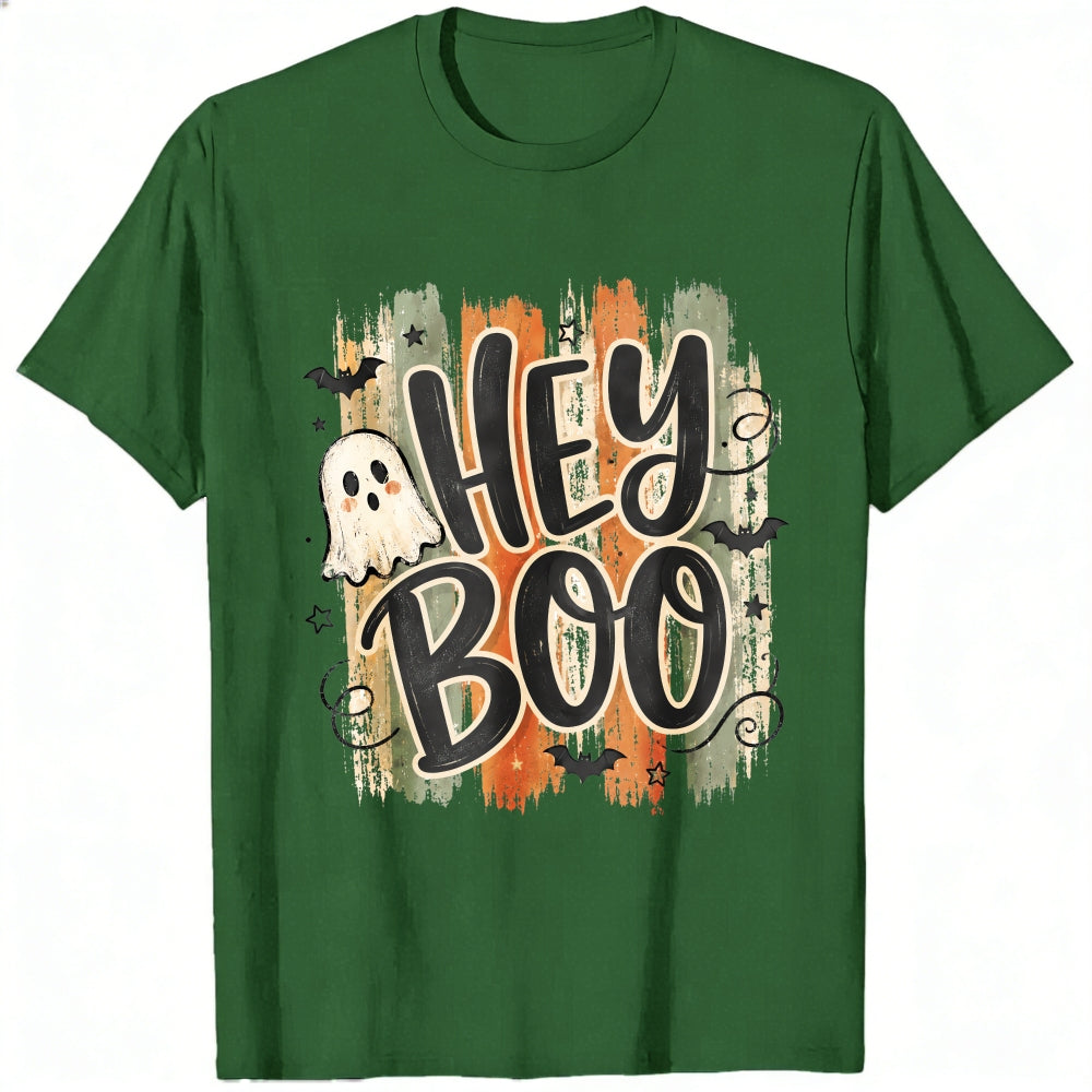 Halloween Funny Hey Boo Ghost Classic T-Shirt