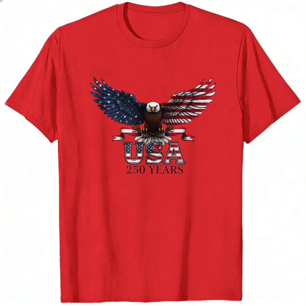 Patriotic Eagle Usa Flag Classic T-Shirt