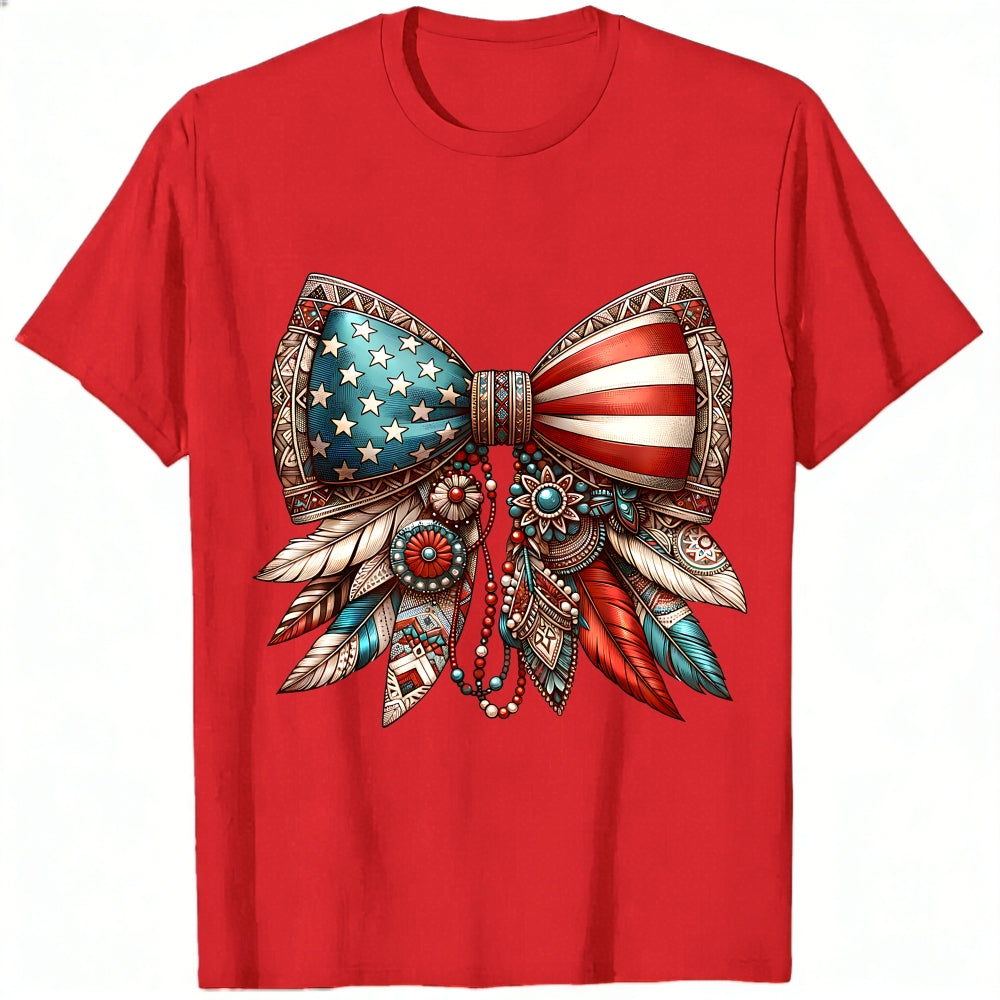 Patriotic American Flag Design Classic T-Shirt Made In Usa 250