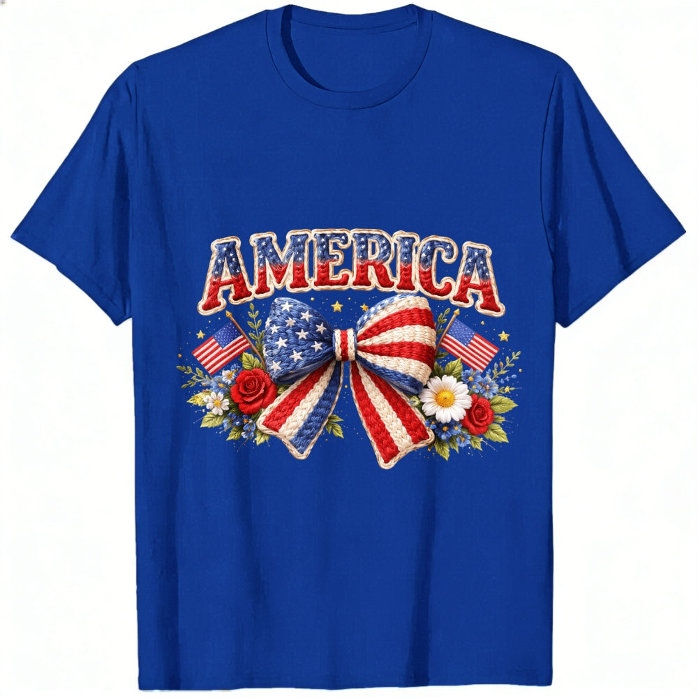 Patriotic American Flag 250 Years Of Freedom 1776 2026 Classic T-Shirt