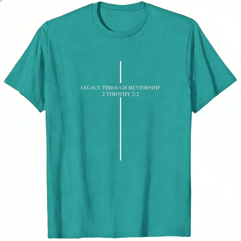 Black Classic T-Shirt Legacy Through Mentorship 2 Timothy 22