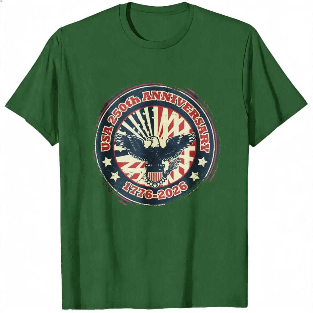American Eagle Patriotic Design Classic T-Shirt 250th Anniversary 1776 2026