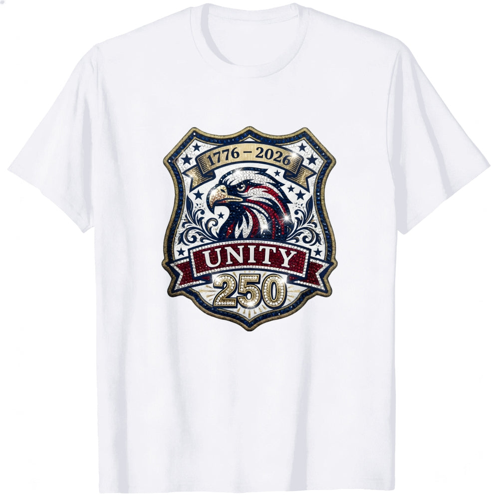Patriotic Eagle Shield Design Classic T-Shirt Unity 250 Anniversary 1776 2026
