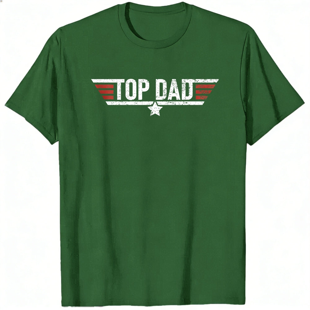 Retro Style Classic T-Shirt Top Dad Wing Design