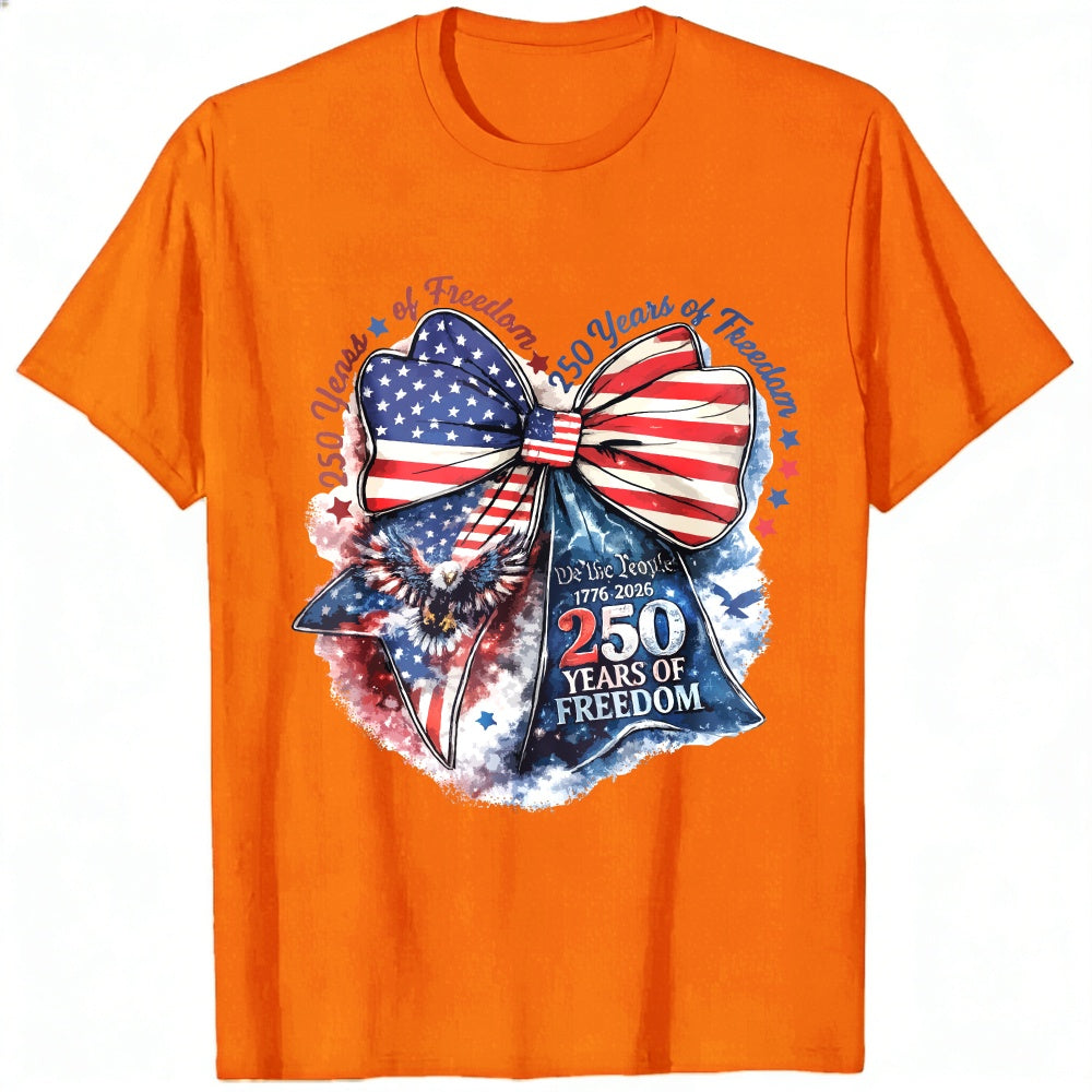 Patriotic American Flag Eagle Design Classic T-Shirt 250 Years United Since 1776