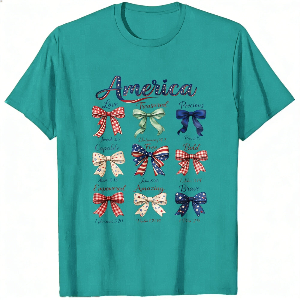 Patriotic American Independence Day 250 Years Of Freedom Classic T-Shirt