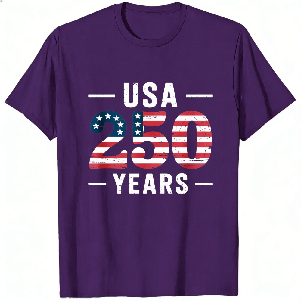 Patriotic Usa 250 Years Classic T-Shirt