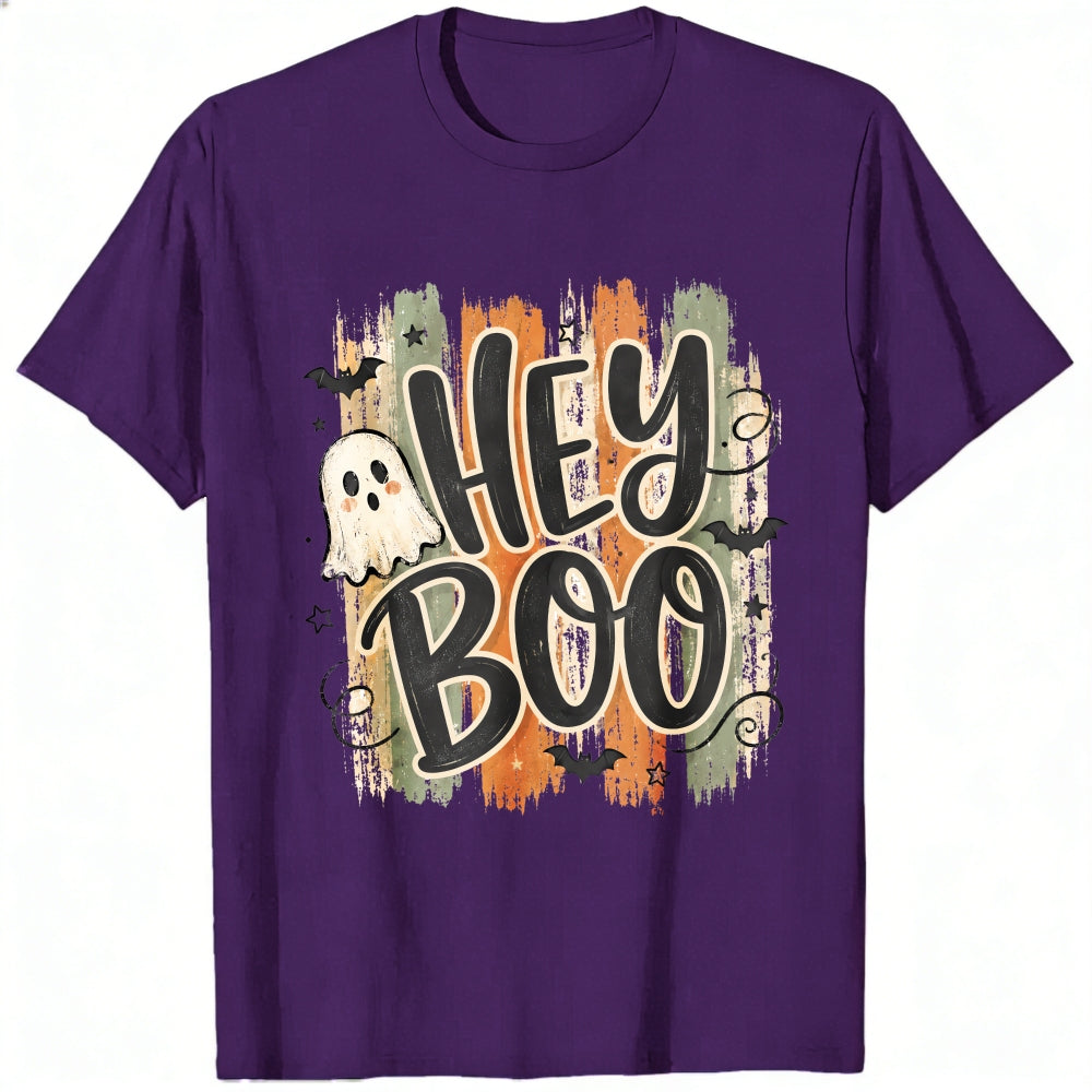Halloween Funny Hey Boo Ghost Classic T-Shirt
