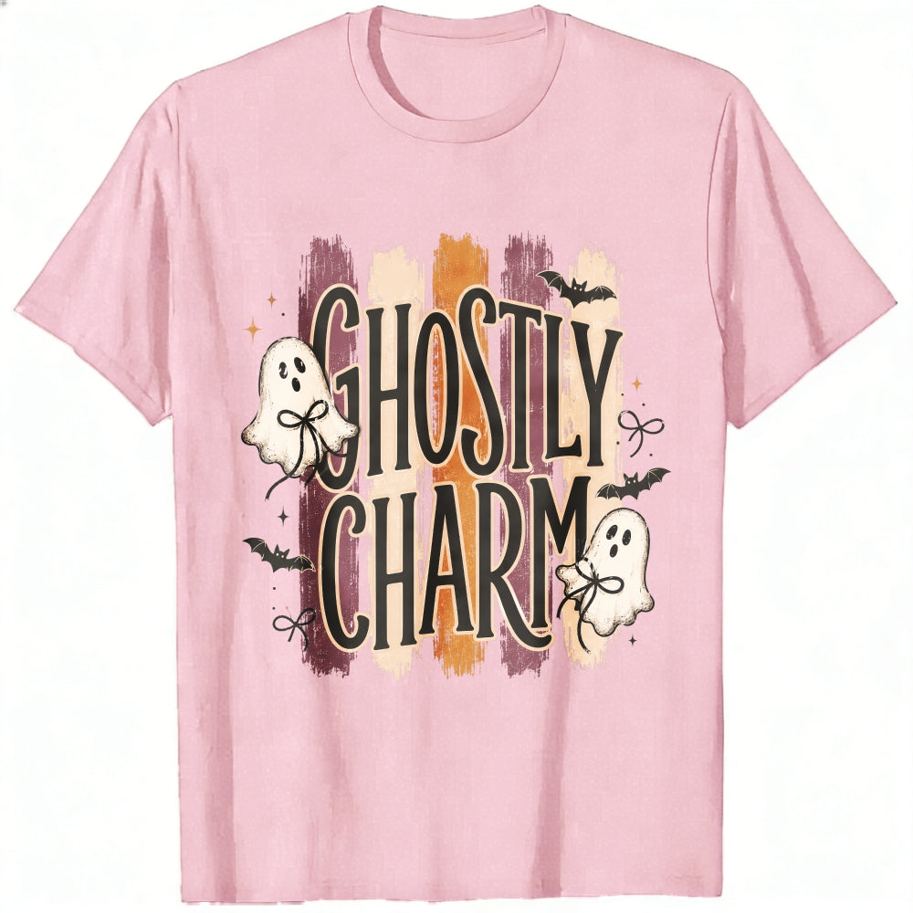 Halloween Ghostly Charm Classic T-Shirt
