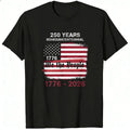 Patriotic American Flag Design Classic T-Shirt 250 Years Semiquincentennial 1776 2026 We The People