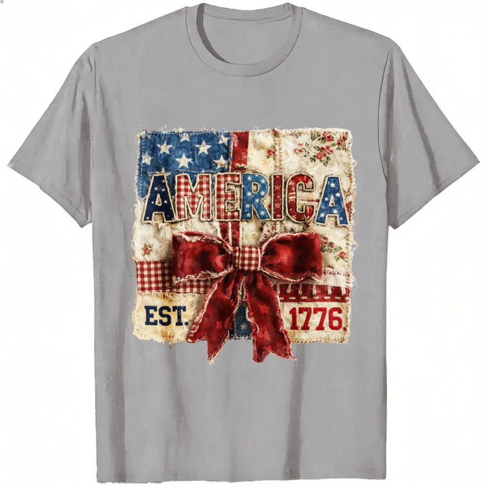 Patriotic American Flag Design Classic T-Shirt 250 Years Of Freedom 1776 2026