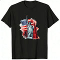 American Flag Statue Of Liberty Classic T-Shirt