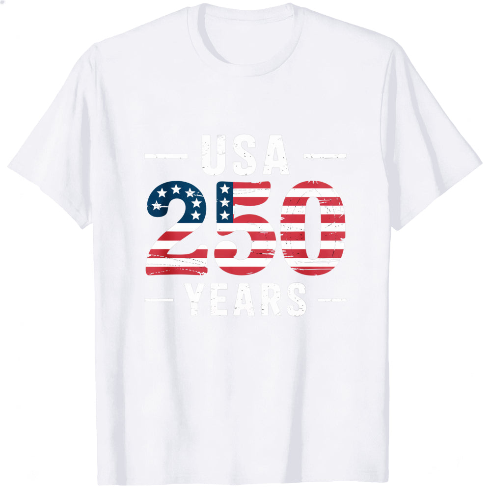 Patriotic Usa 250 Years Classic T-Shirt