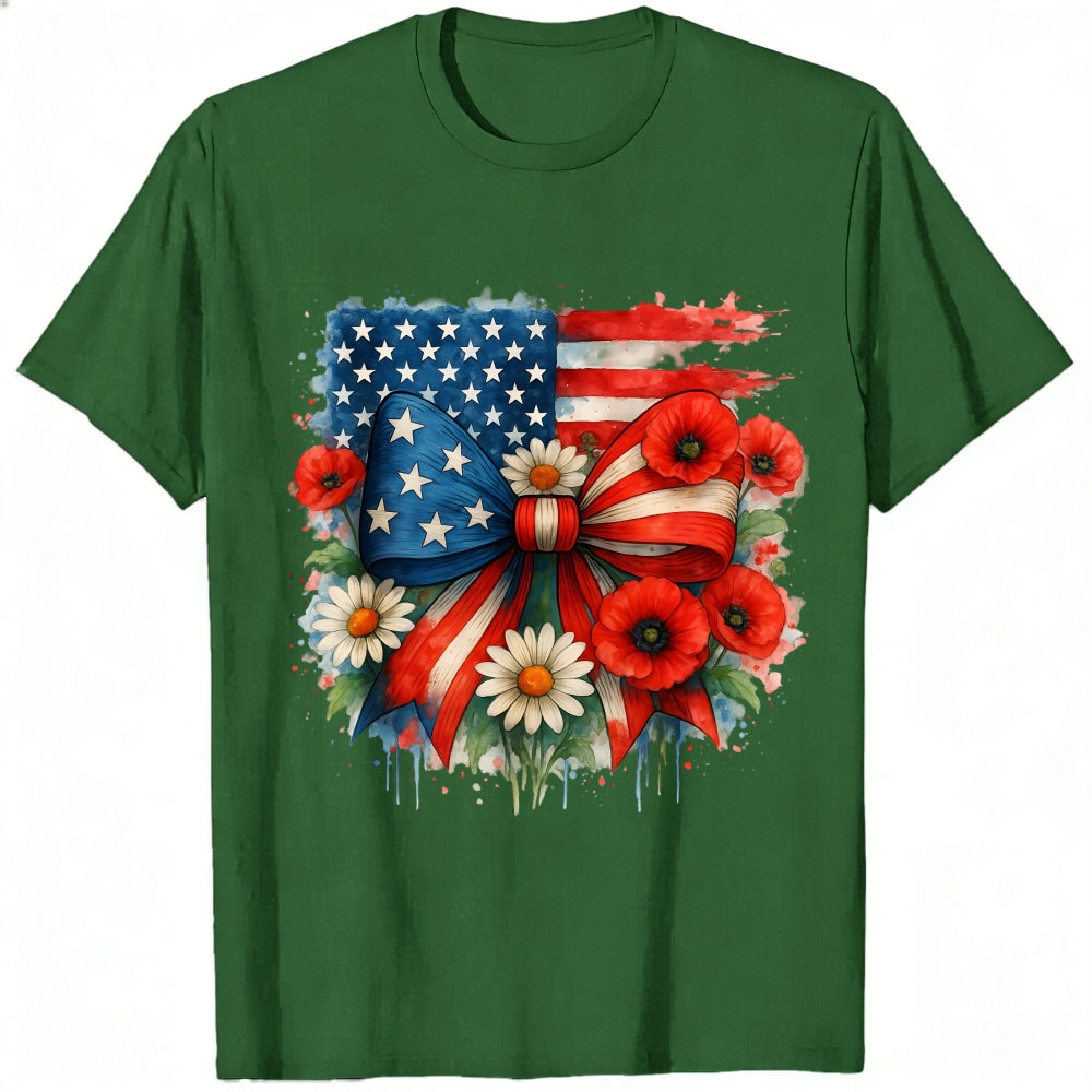 Patriotic American Independence Day Classic T-Shirt Liberty Justice Freedom 250 Years 1776 2026