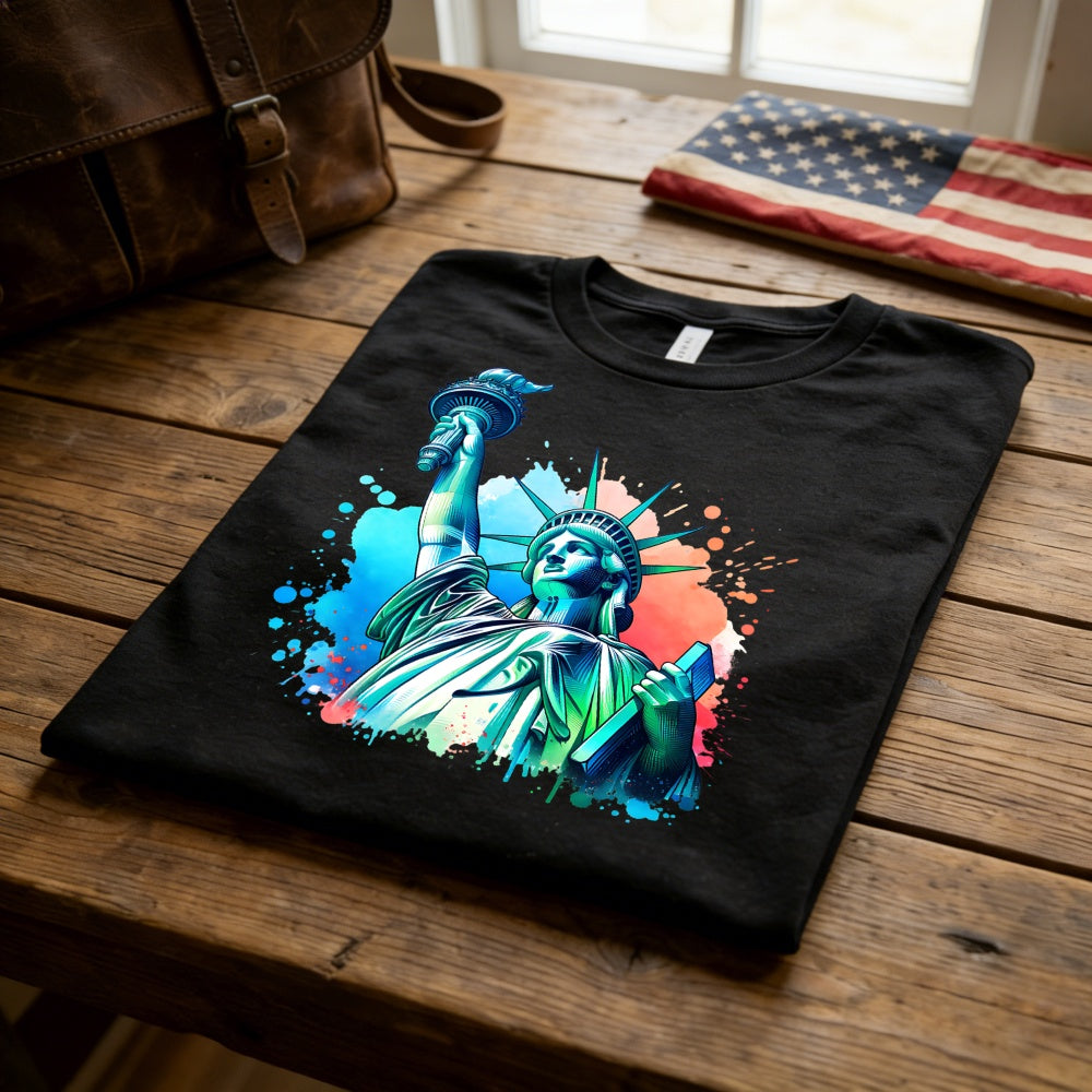 Artistic Statue Of Liberty Design Classic T-Shirt