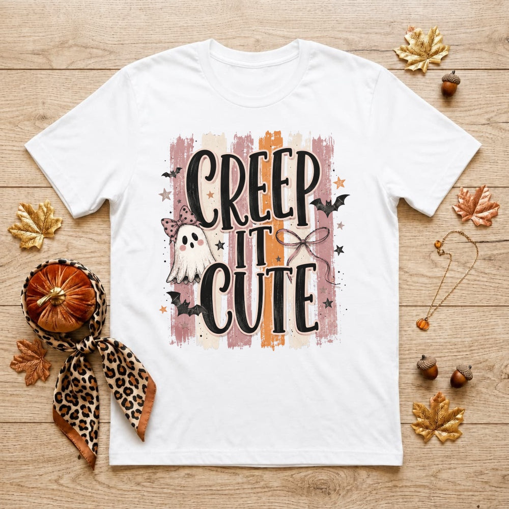 Cute Halloween Ghost Creep It Cute Classic T-Shirt