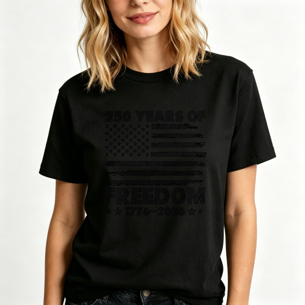 American Flag Design Classic T-Shirt 250 Years Of Freedom 1776 2026