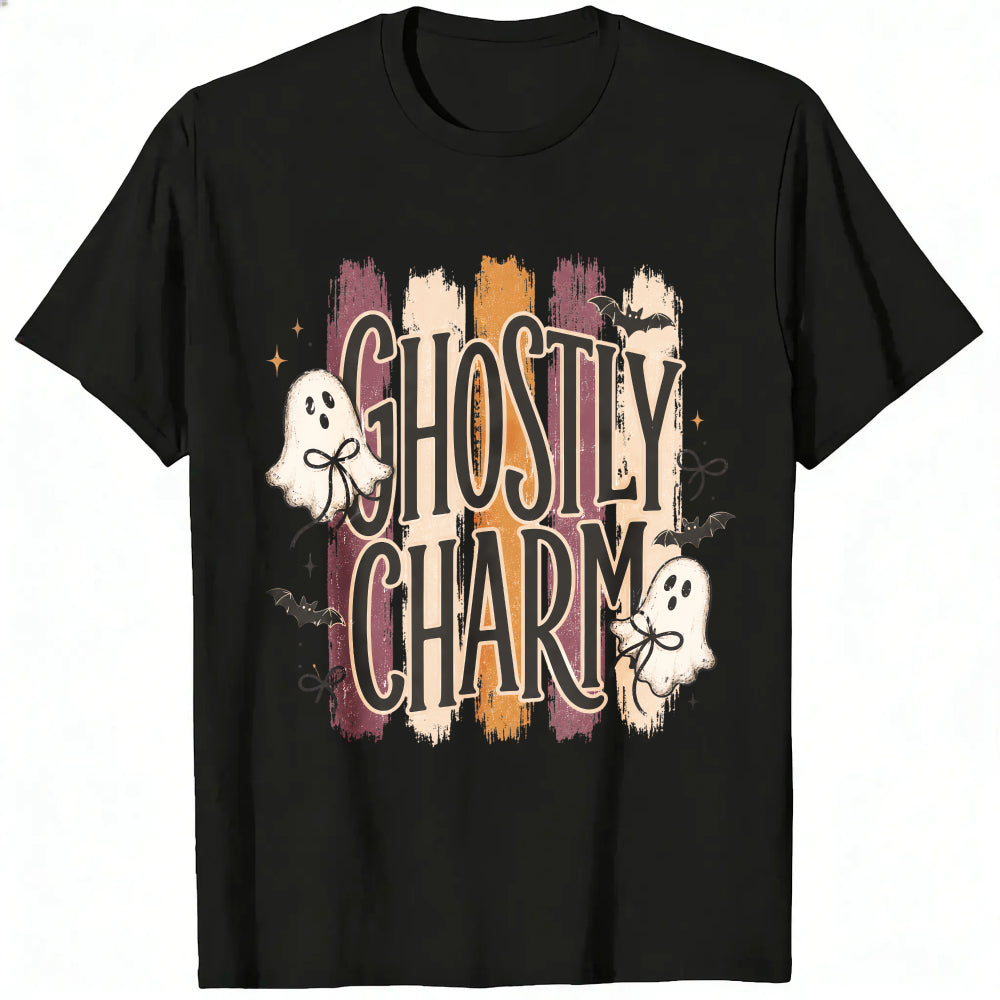 Halloween Ghostly Charm Classic T-Shirt