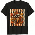 Funny Raccoon I Identify As A Problem Fall Autumn Classic T-Shirt