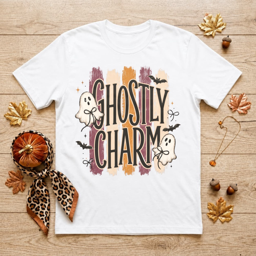 Halloween Ghostly Charm Classic T-Shirt