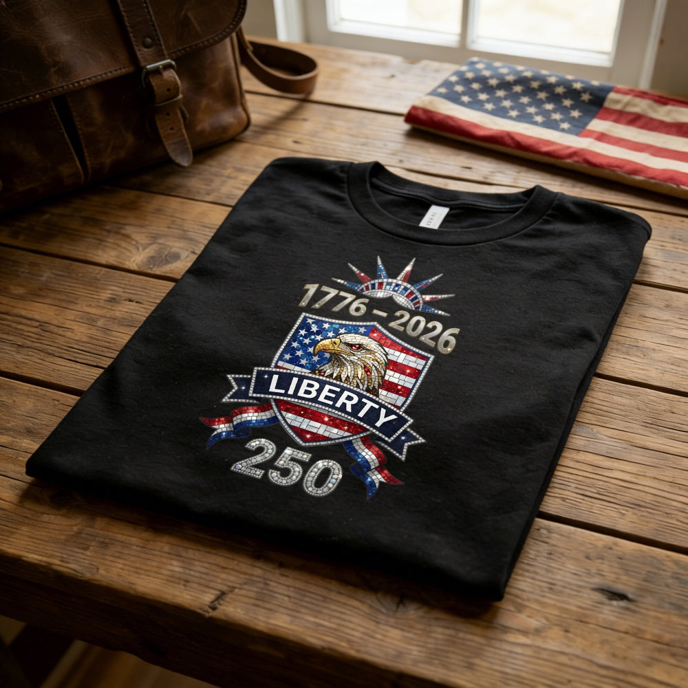 Patriotic American Eagle Liberty 1776 2026 250th Anniversary Classic T-Shirt