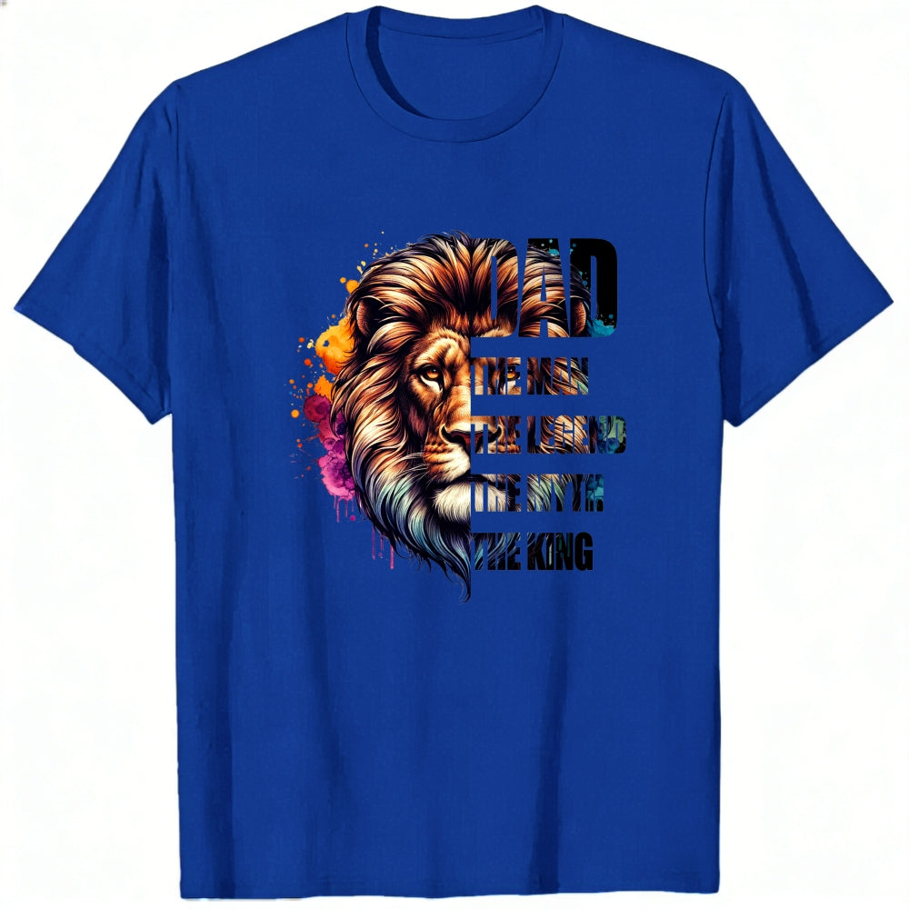 Lion Dad The Man The Legend The Myth The King Classic T-Shirt
