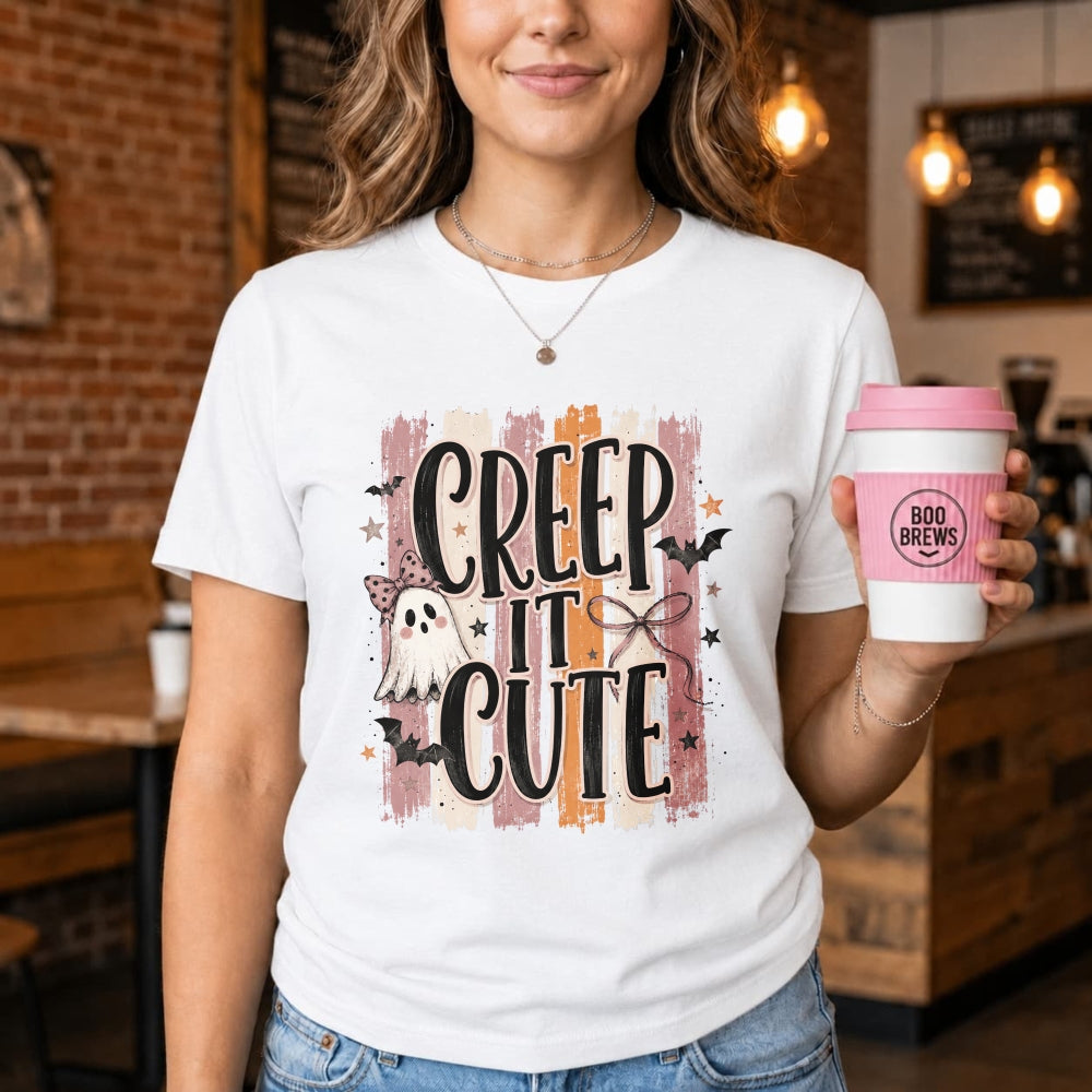 Cute Halloween Ghost Creep It Cute Classic T-Shirt