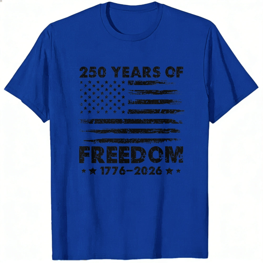 American Flag Design Classic T-Shirt 250 Years Of Freedom 1776 2026