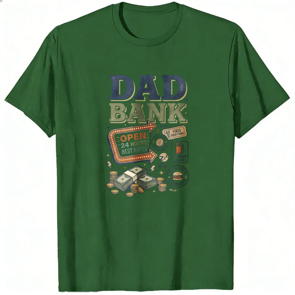 Dad Bank Money Theme Classic T-Shirt