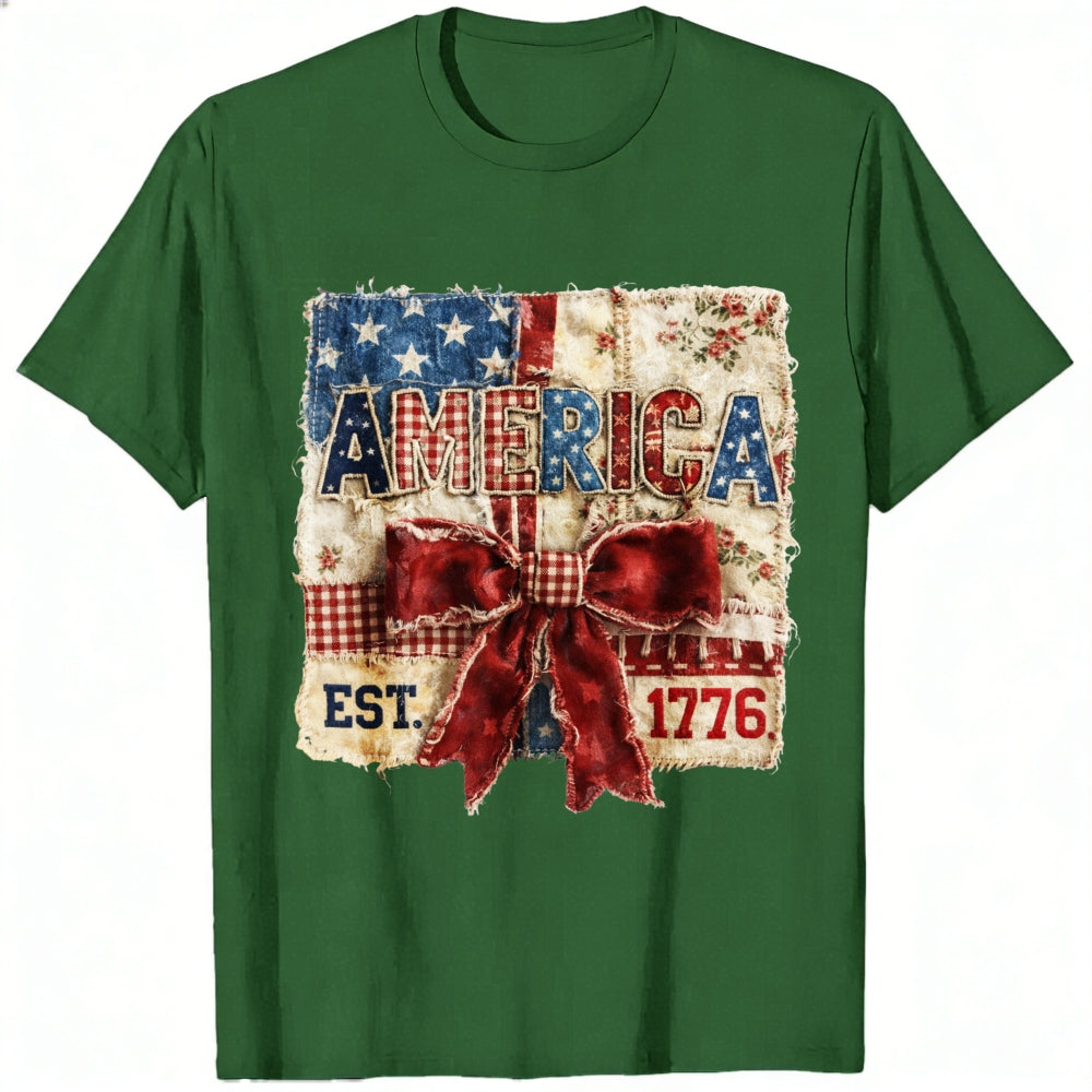 Patriotic American Flag Design Classic T-Shirt 250 Years Of Freedom 1776 2026