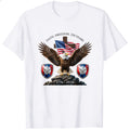 Patriotic Eagle American Flag Classic T-Shirt Faith Freedom 250 Years 1776 2026