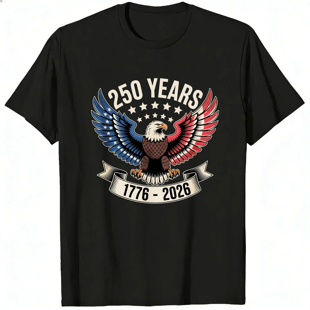 Patriotic Eagle Design Classic T-Shirt 250 Years 1776 2026