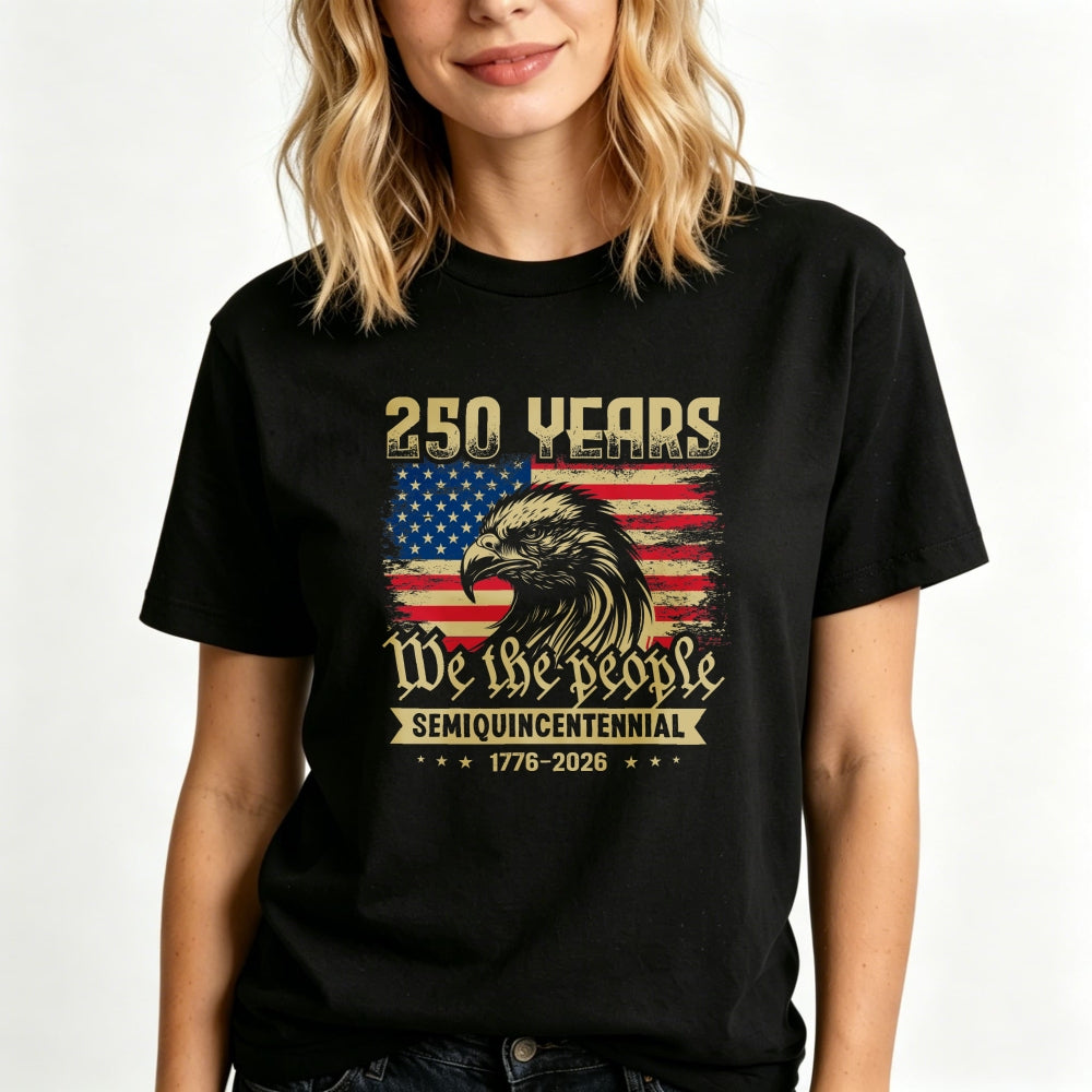 American Eagle Flag 250 Years We The People Semiquincentennial Classic T-Shirt
